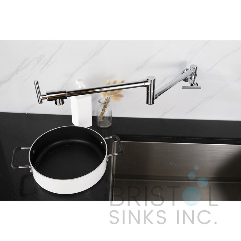 Robinet de cuisine Pot Filler Chrome Collection Mercada