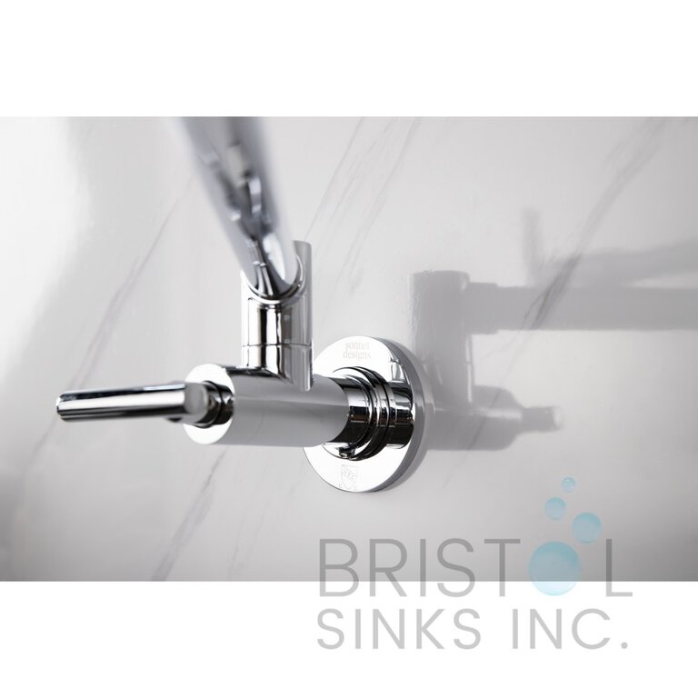Robinet de cuisine Pot Filler Chrome Collection Mercada