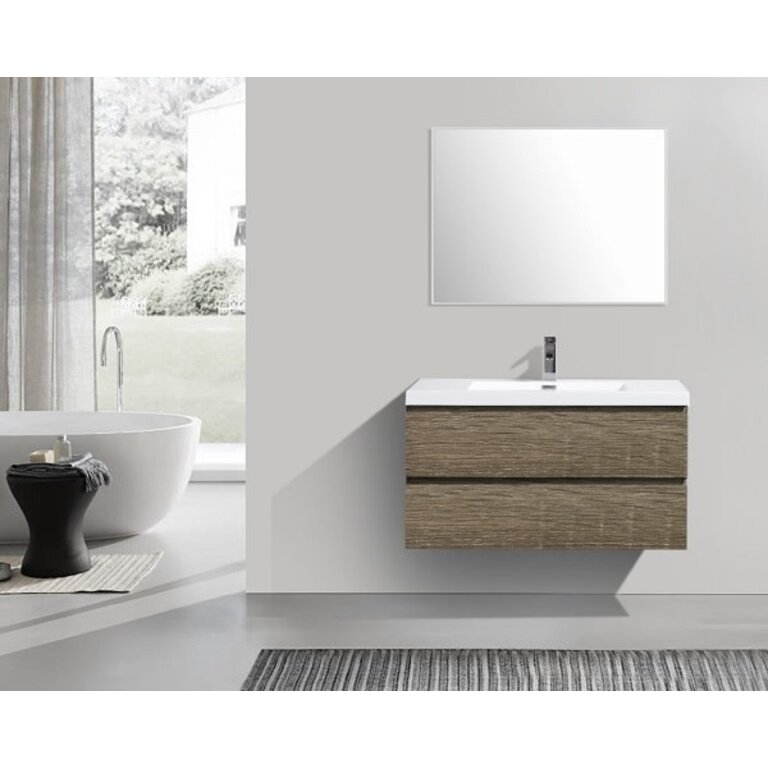 Vanité simple 42'' Dalia "2 boites"