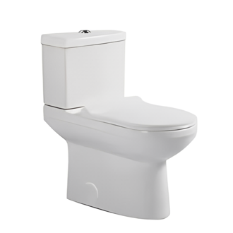 White Jen 2-piece toilet