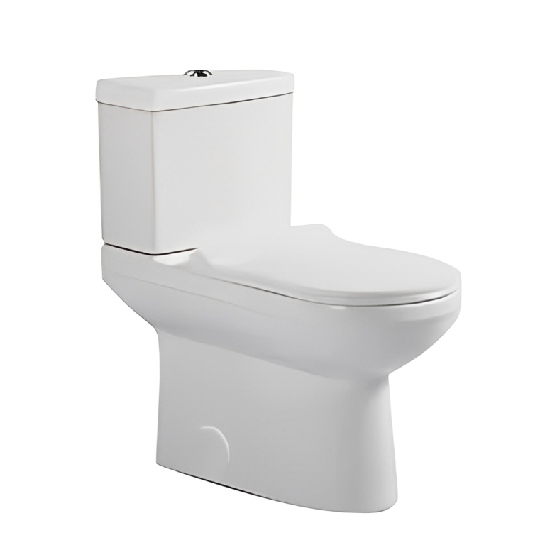 White Jen 2-piece toilet