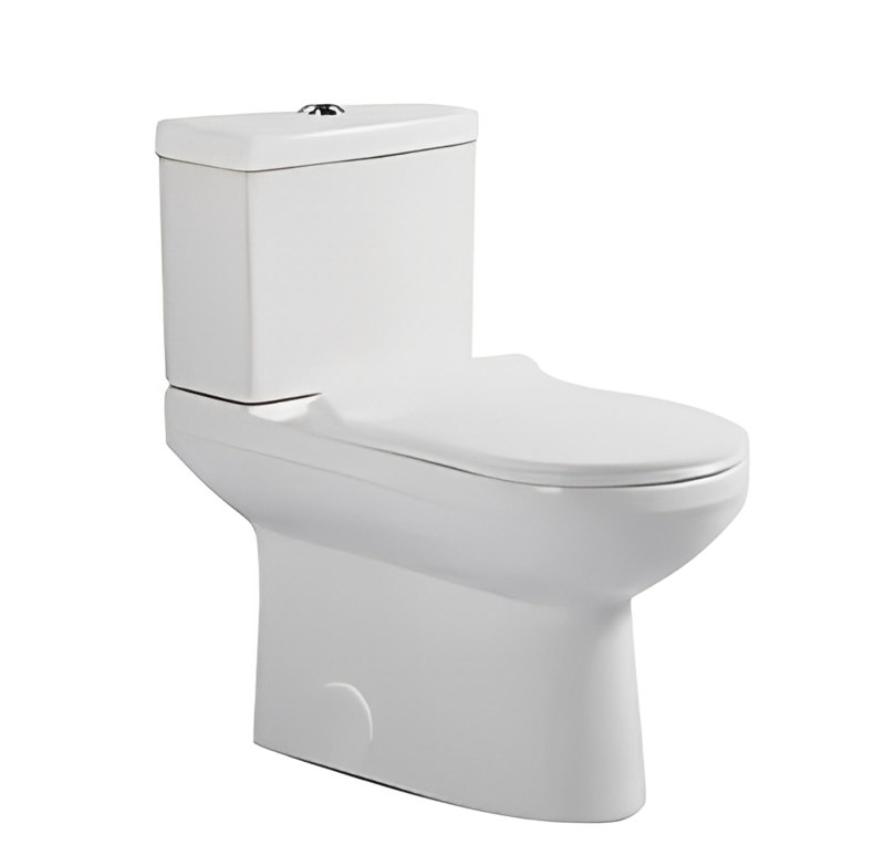 White Jen 2-piece toilet