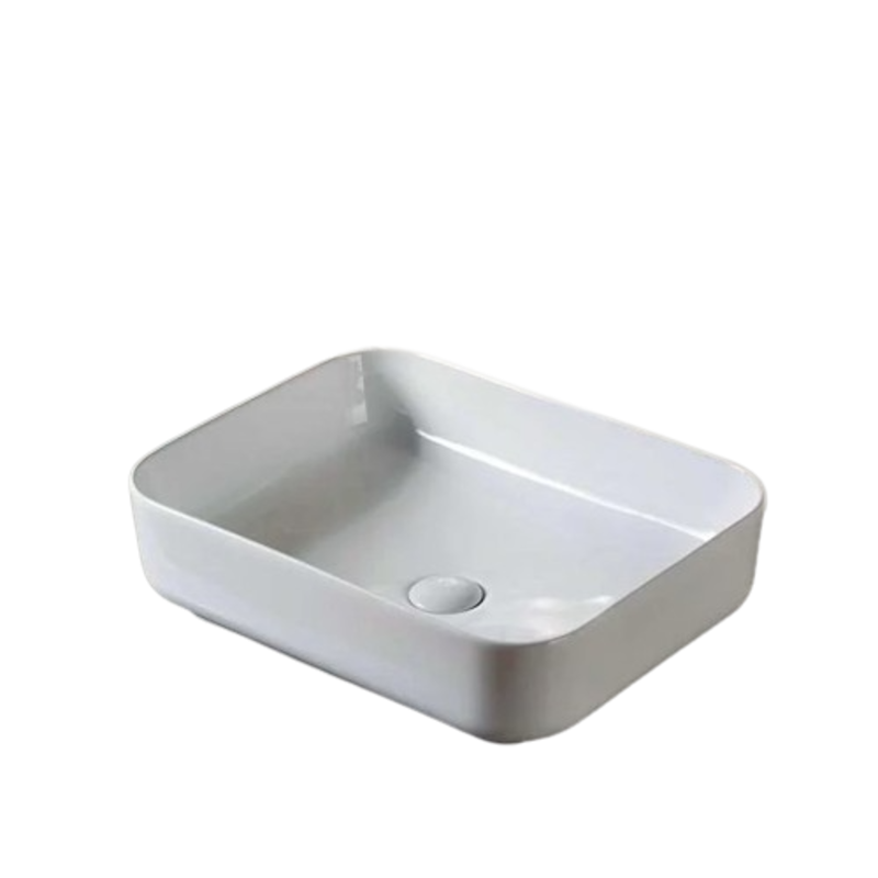 Vasque en porcelaine Blanc CD-220