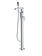 Robinet de bain sur pied Karla Chrome NK