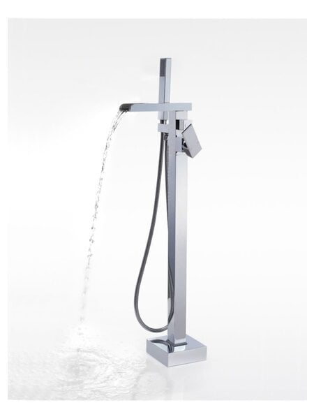 Robinet de bain autoportant Chrome Infiniti