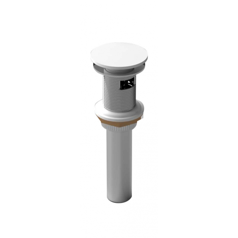 Pop-Up Drain White Matte - With Overflow Odass