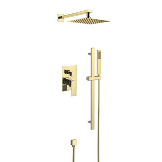 Kimmi collection rail shower faucet set