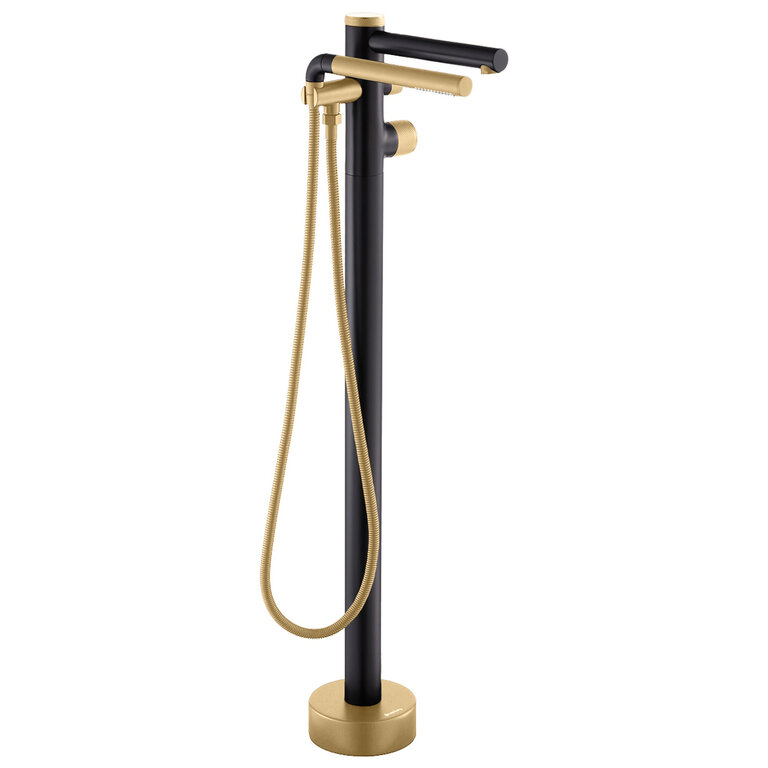 Free-standing bath faucet Claudia Akuaplus Series