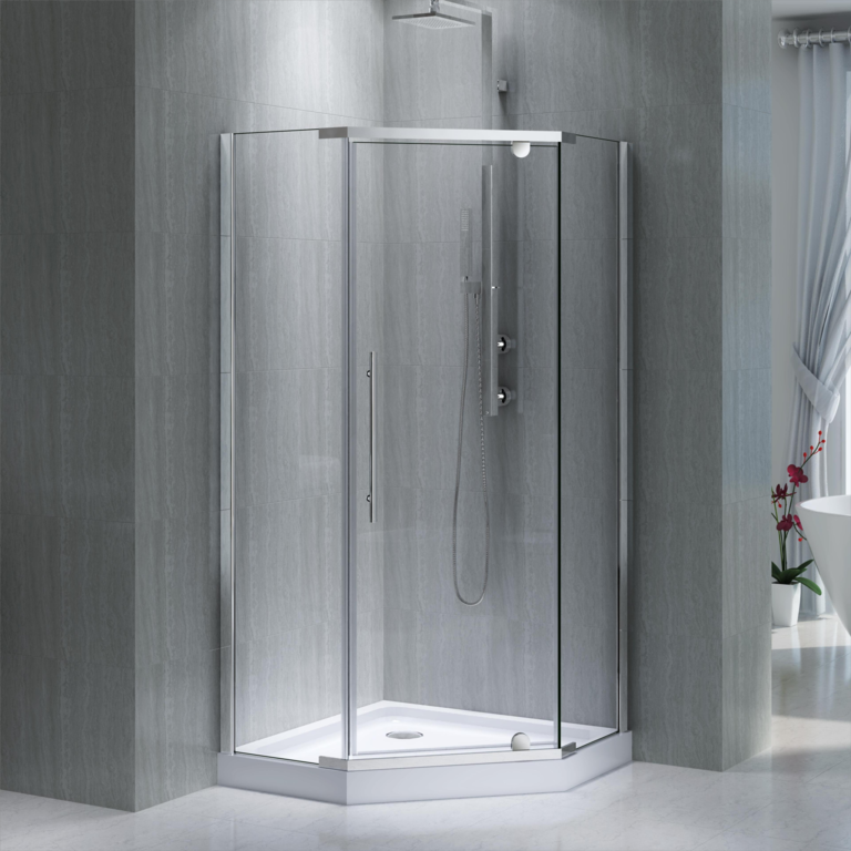 Ensemble de douche en coin Néo-Angle