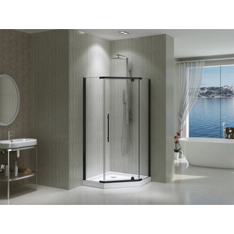 Neo-Angle corner shower kit