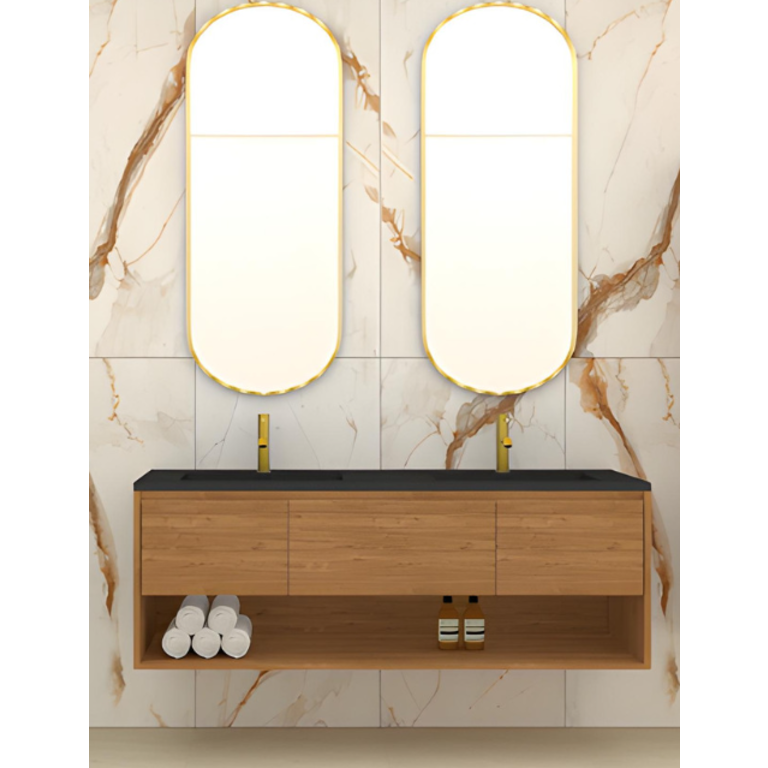 Wall-Mounted vanity Sepia Florence Quebec Collection