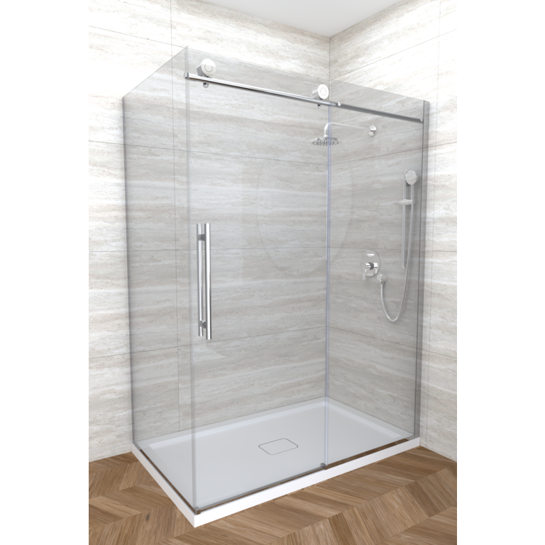 Luhö Ensemble de douche réversible Chrome série Galeria Luho