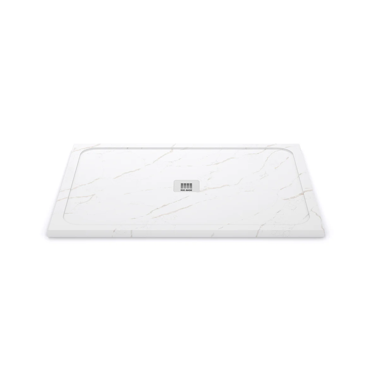 Roc Base Roc Base Centro shower base - Calacatta