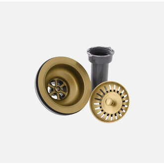 Brushed Gold Kitchen Sink Strainer