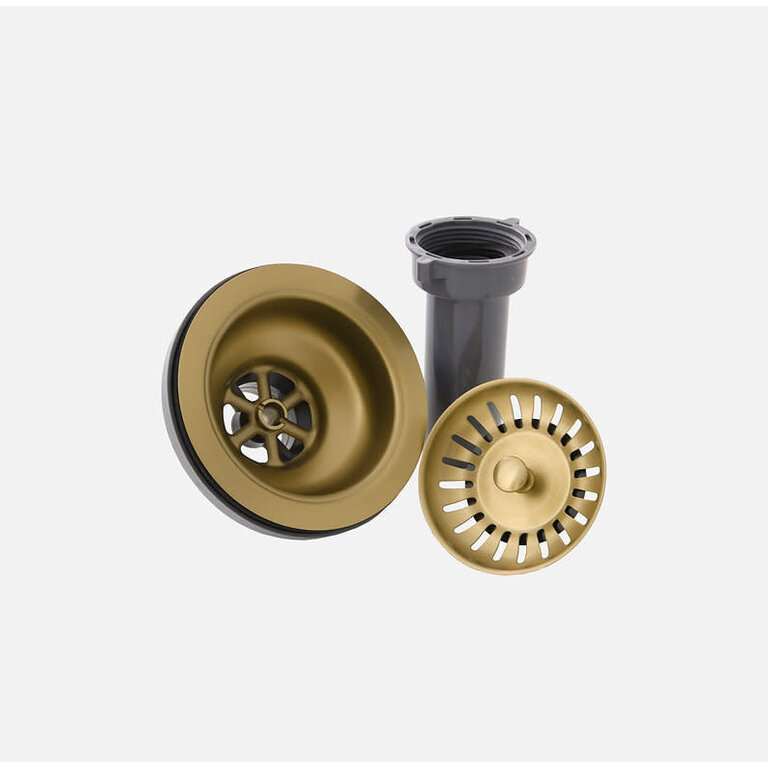 Brushed Gold Kitchen Sink Strainer