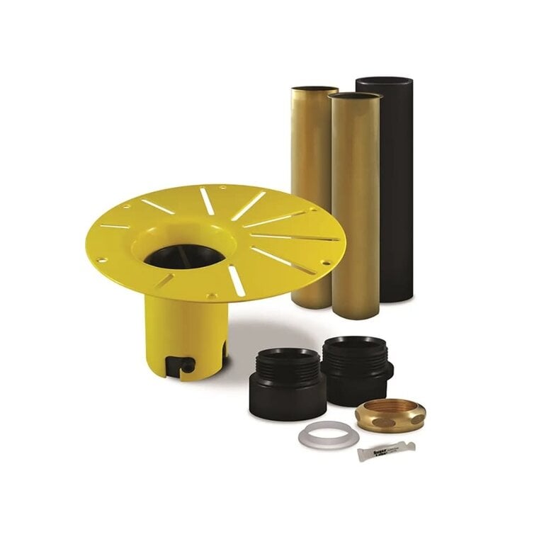 Drop-in drain installation kit for freestanding bathtub 123 Connect M.T