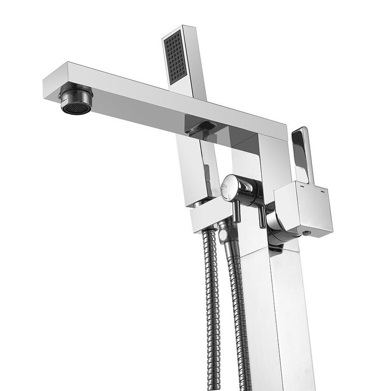 Freestanding bath faucet Kimmi Chrome VD Collection