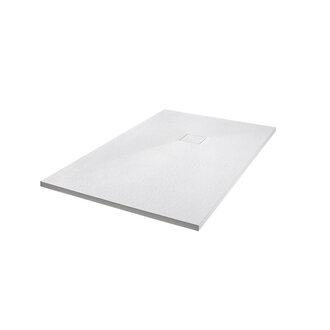 Base de douche StoneX Luho Blanc