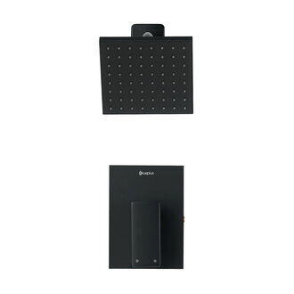 Robinet de douche Noir Akuaplus 2000BL Robinet de douche Noir Akuaplus 2000BL