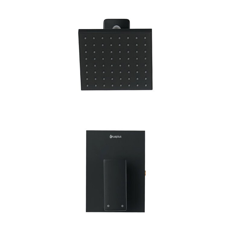 Robinet de douche Noir Akuaplus 2000BL