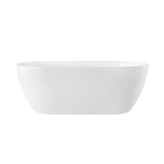 Bain autoportant 59'' Aya Blanc Bain autoportant 59'' Aya Blanc