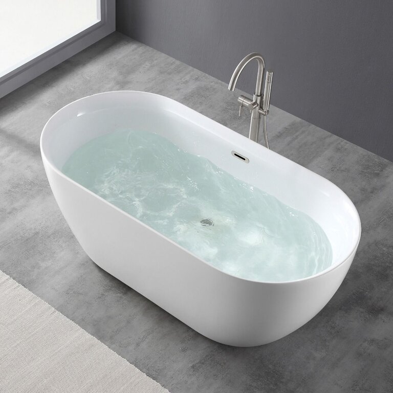 Aya 59'' freestanding bath White