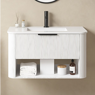 Vanité murale Collection Ella 36'' Simple Vanité murale Collection Ella 36'' Simple