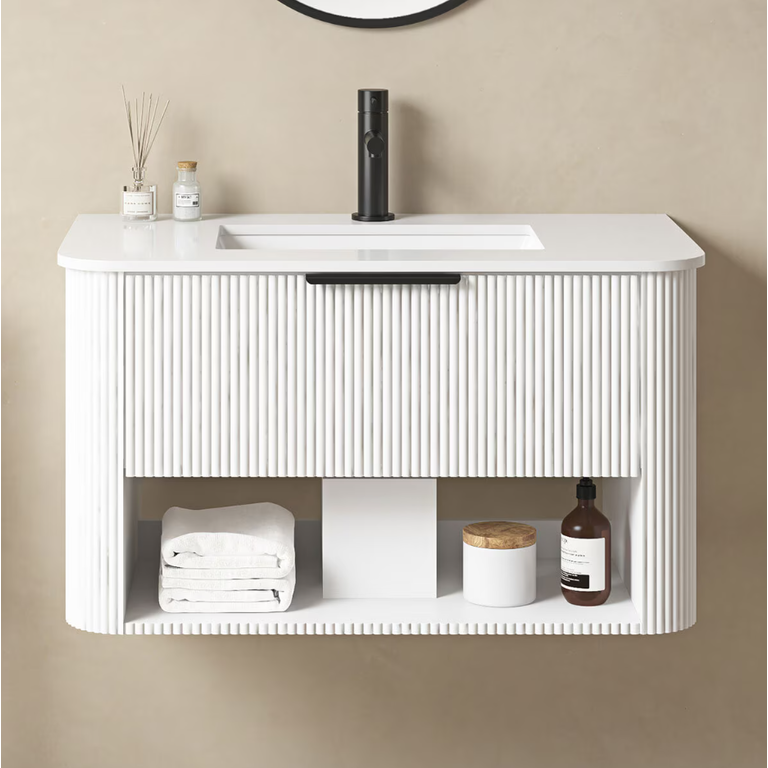Wall vanity Ella Collection 36'' Single Sink