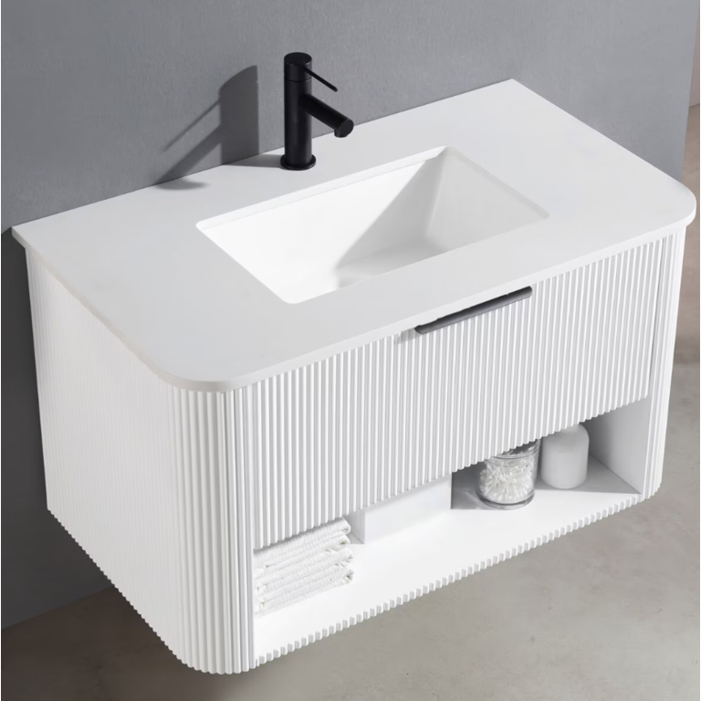 Wall vanity Ella Collection 36'' Single Sink