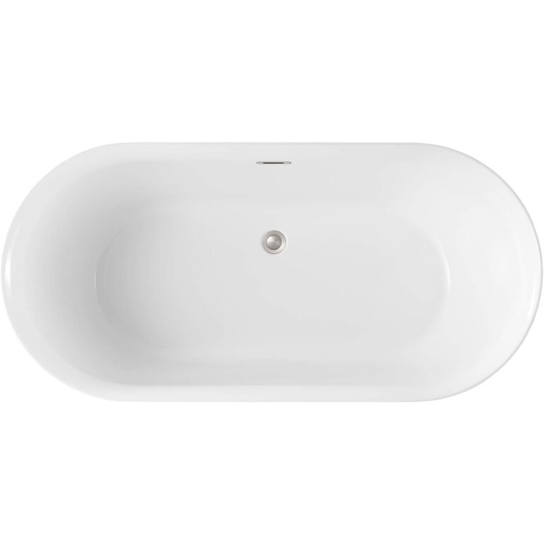 Aya 59'' freestanding bath White