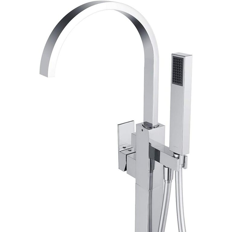 Freestanding bath faucet Abby Chrome Series