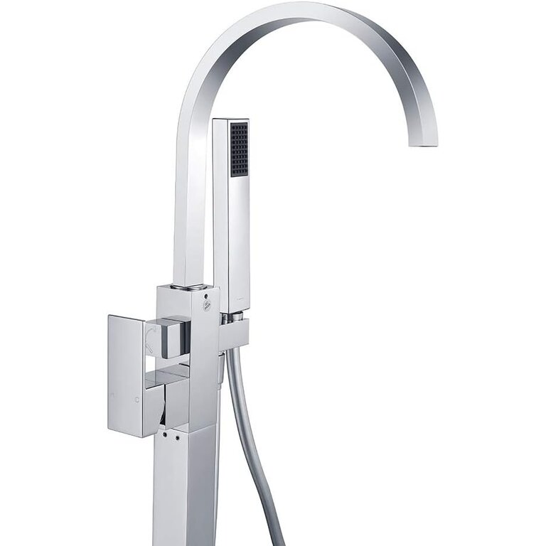 Freestanding bath faucet Abby Chrome Series