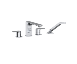 4-Piece Roman Bath Faucet Elena Akuaplus Collection - Ossöm