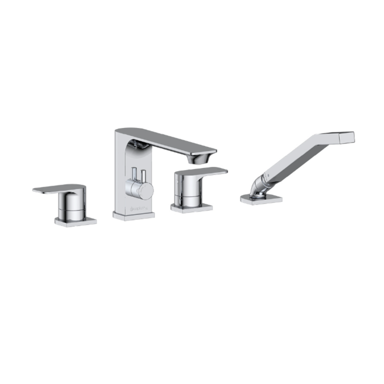 4-Piece Roman Bath Faucet Elena Akuaplus Collection