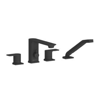 4-Piece Roman Bath Faucet Elena Akuaplus Collection