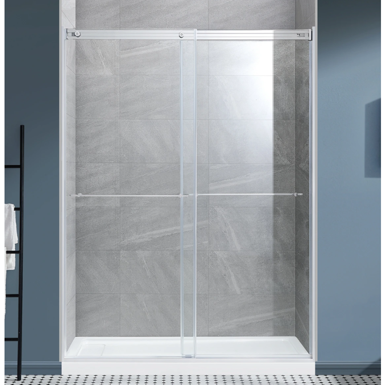 Eva Series 60'' Chrome Shower Door