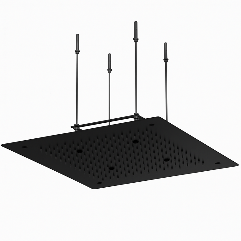 Tête de pluie 24x16 Rectangulaire noir