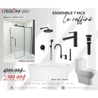 Ensemble 7 MCX Le raffiné Ensemble 7 MCX Le raffiné