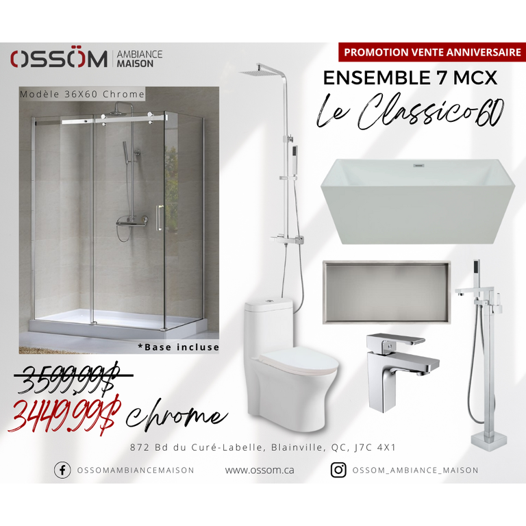 Ensemble 7 MCX Le classico 60