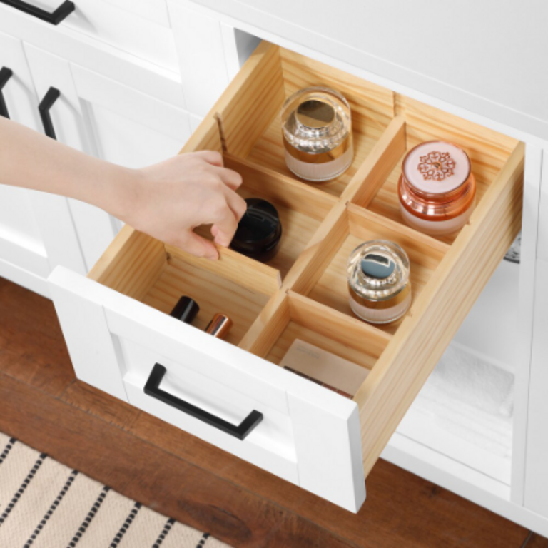 Vanité sur pied Collection Nevada couleur blanc 60'' Double