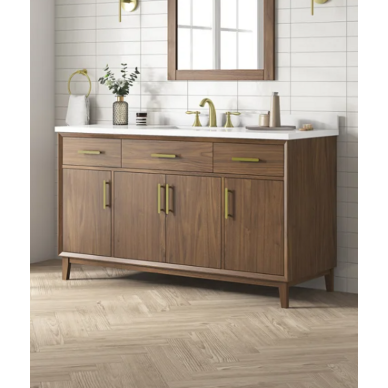 Vanité Noah 60'' Noyer clair