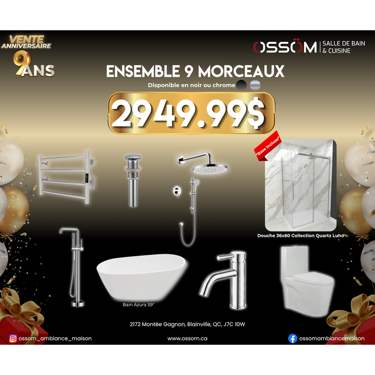 Ensemble 9 Morceaux