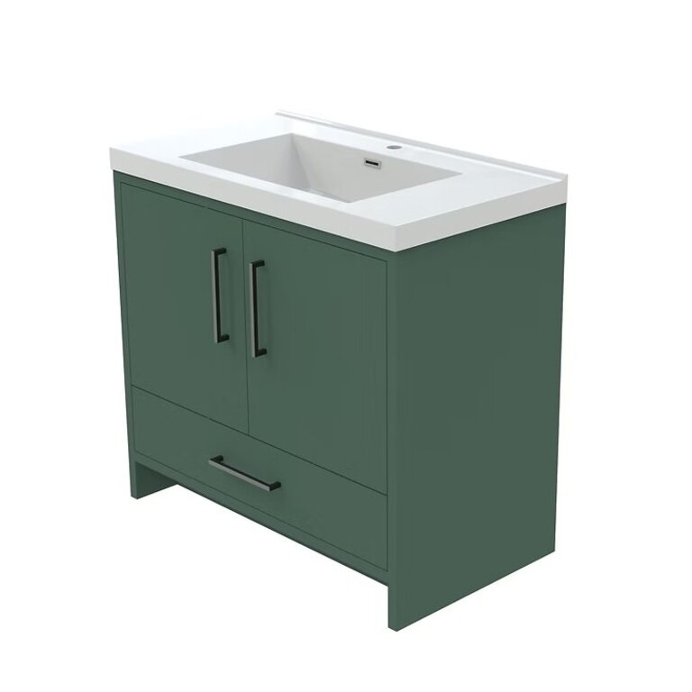 Vanity sur pied 36'' Collection Vert Forêt