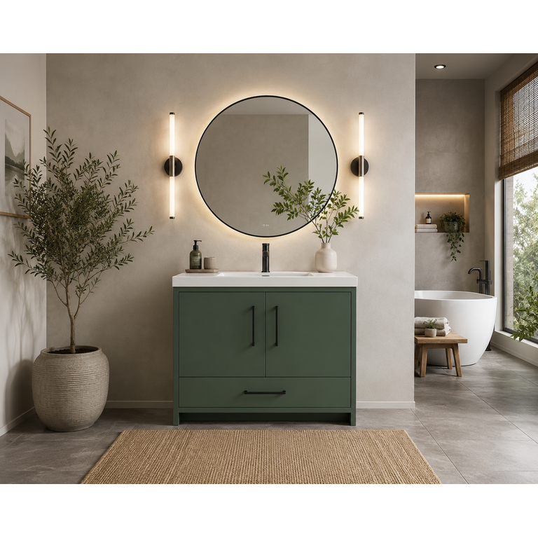 Vanity sur pied 36'' Collection Vert Forêt