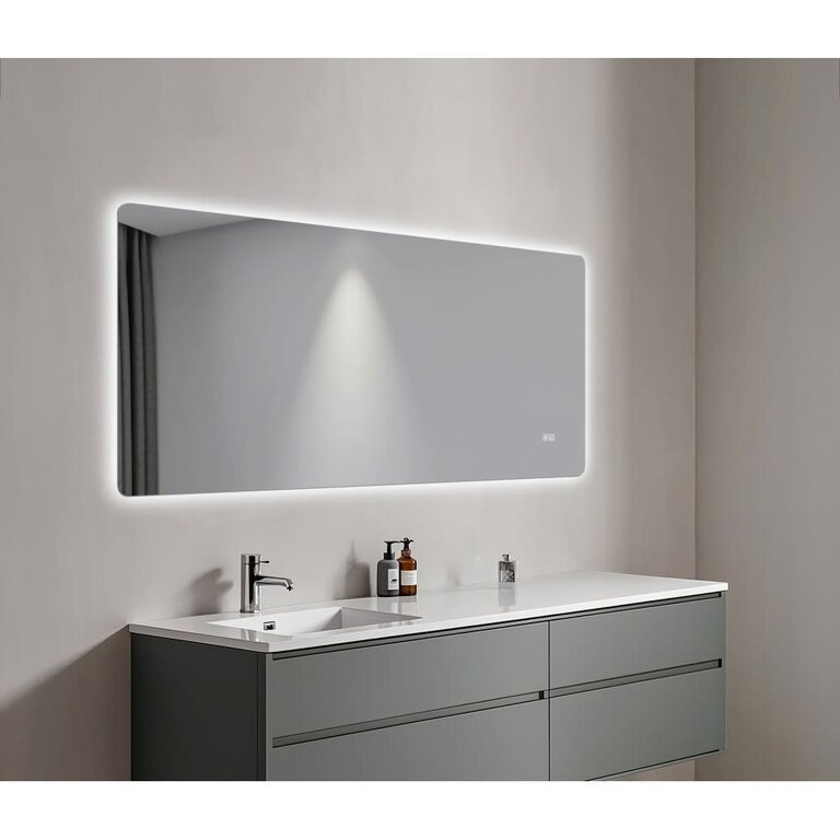Mirror DEL Antibué Aurelia 60''x28''