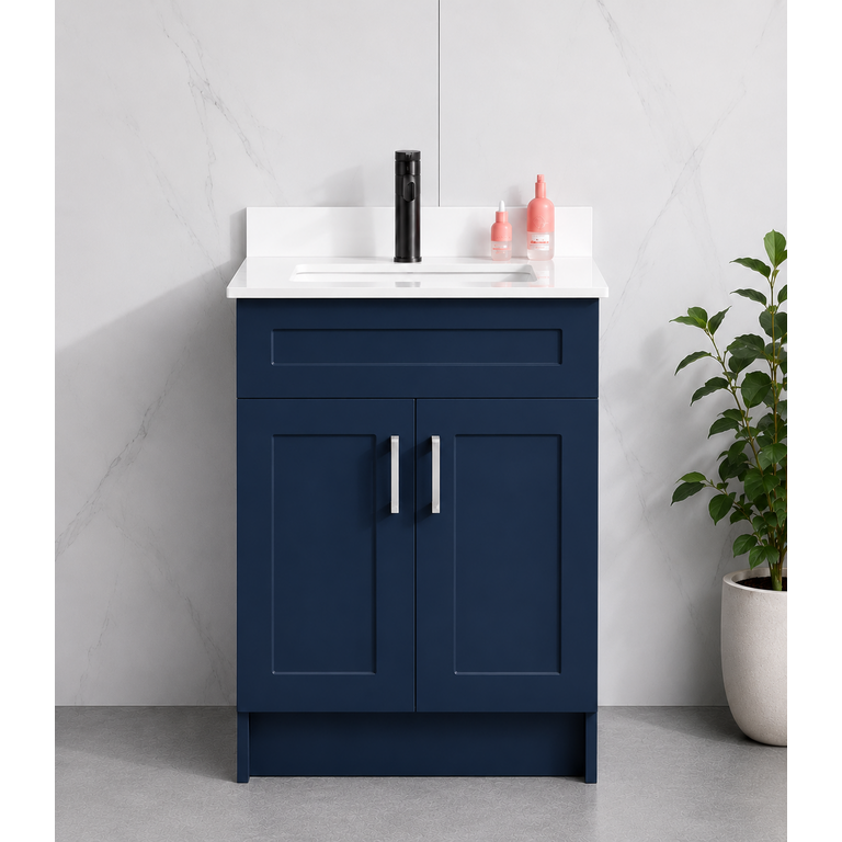 Vanité sur pied Collection Rosy Bleu