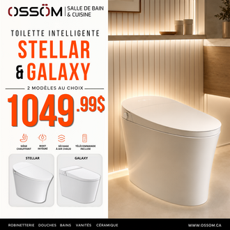 Toilette intelligente - Stellar ou Galaxy