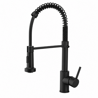 Matte Black Pull-Out Kitchen Faucet CDC 77124