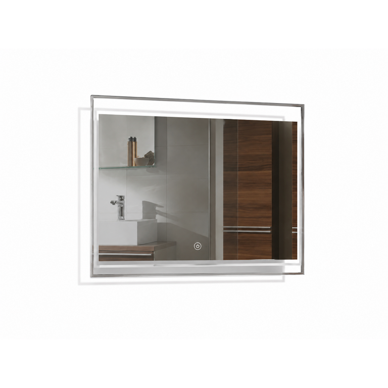 Miroir à éclairage DEL intégré