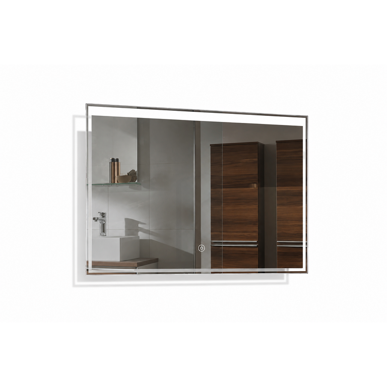 Mirror with integrated LED lighting